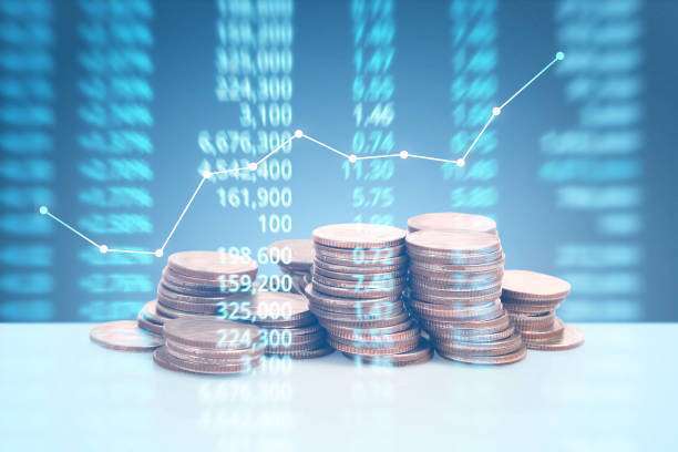istock graph coins stock finance  business concept 850960688