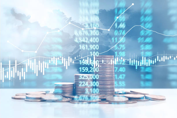 istock graph coins stock finance  business concept 850960706