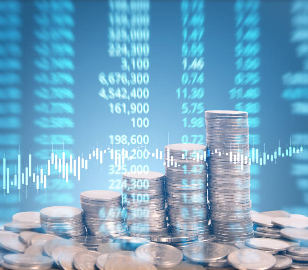 istock graph coins stock finance  business concept 850960732