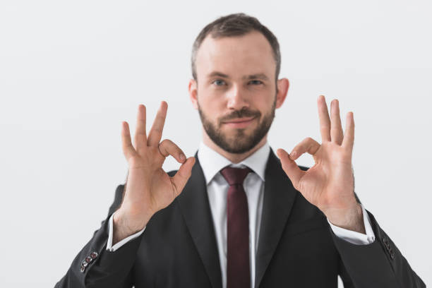 istock businessman showing ok sign 850991704