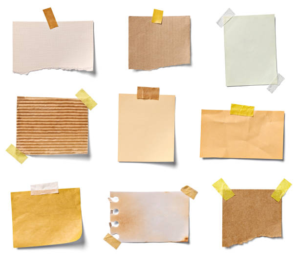 istock note paper piece label vintage grunge tape 850995830