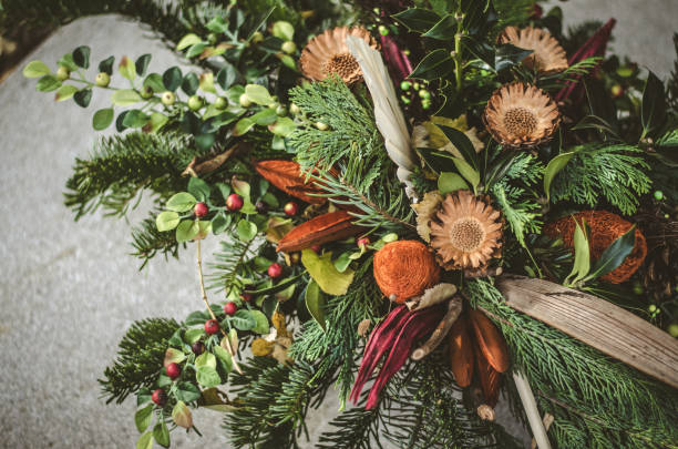 istock floral decoration on tomb i cemetery during All saints day 851001164