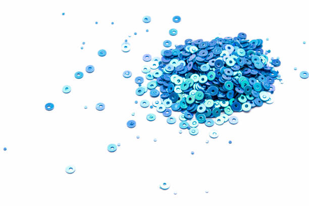 istock Beads for embroidery on a white background 851011436
