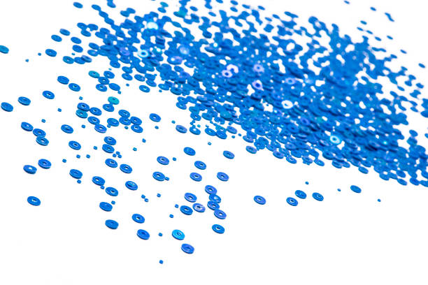istock Beads for embroidery on a white background 851012252