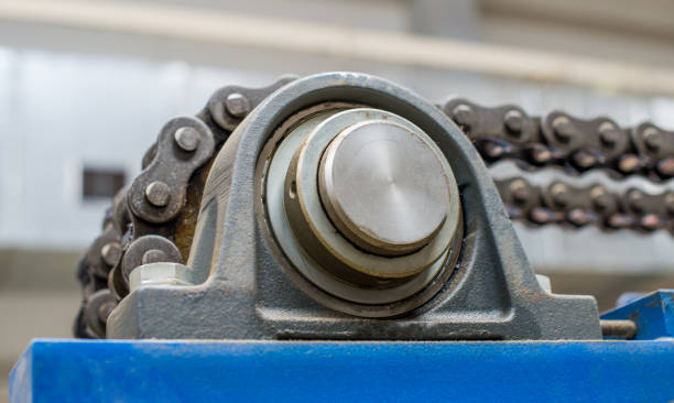 istock Bearing and chain transmission 851046500