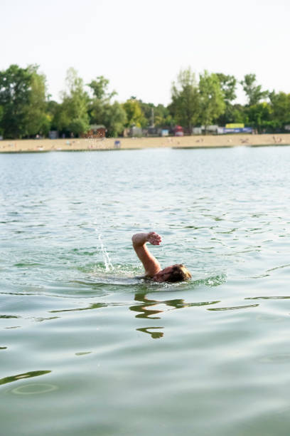 istock Swimming in the lake 851107440