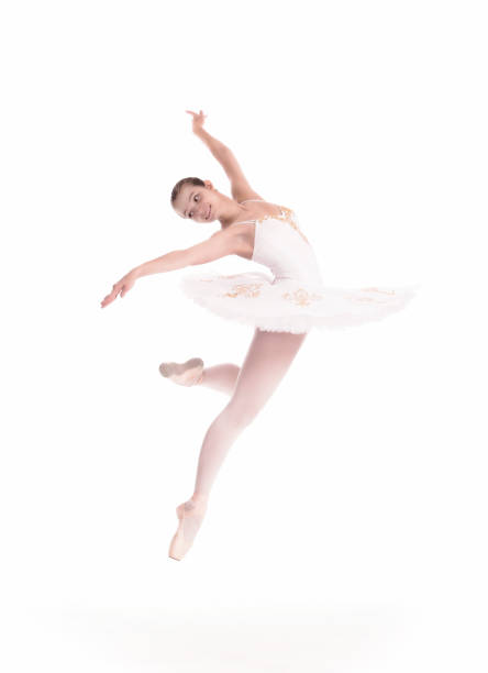 istock Ballerina in white tutu. 851135042