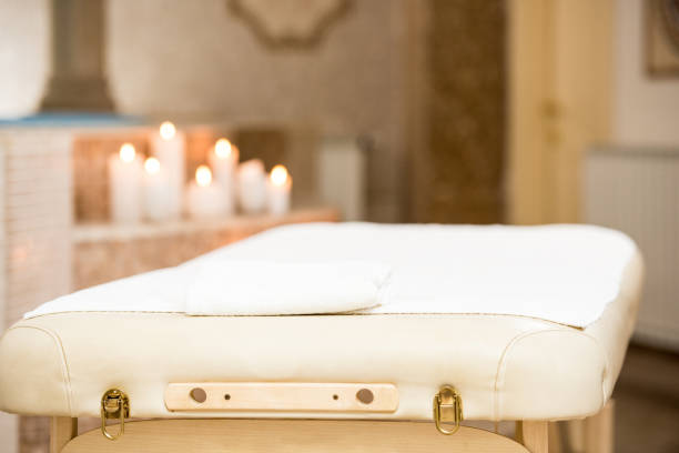 istock massage room in spa salon 851166412