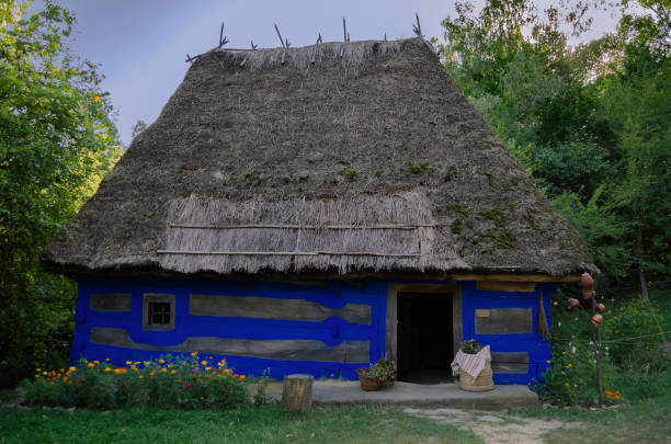 istock historically ancient wooden house 851174008