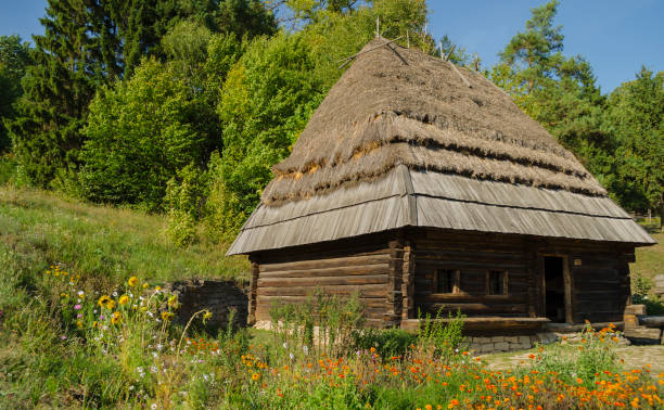 istock historically ancient wooden house 851174324