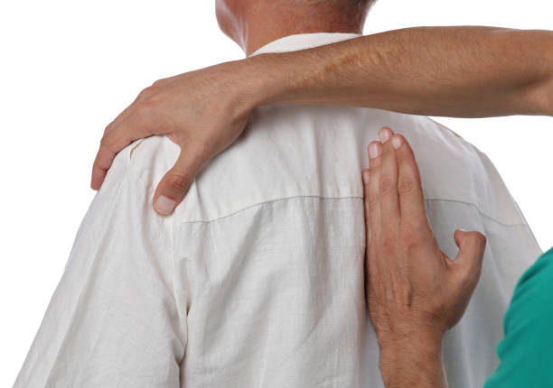 istock Chiropractic back adjustment. Osteopathy, Alternative medicine, pain relief concept. Physiotherapy, sport injury rehabilitation 851198480