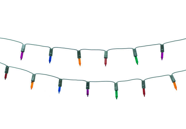 istock String of christmas lights isolated on white background With clipping path 851249440