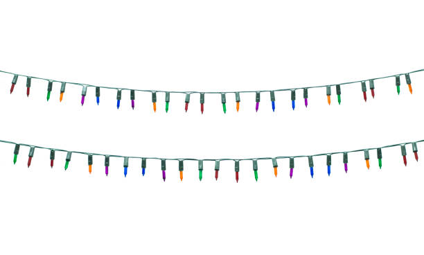istock String of christmas lights isolated on white background With clipping path 851249662