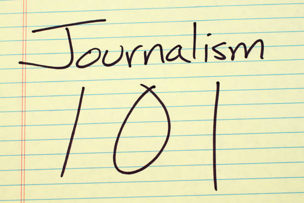 istock Journalism 101 On A Yellow Legal Pad 851263822