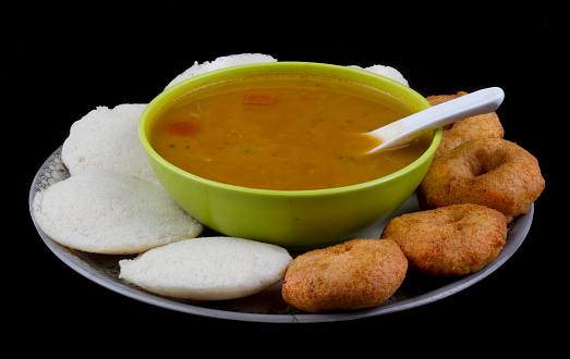 indian traditinal south indian food Idali Vada