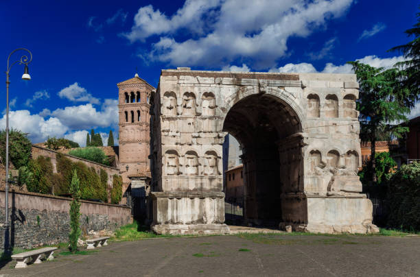 istock Arch of Janus in Rome 851328564