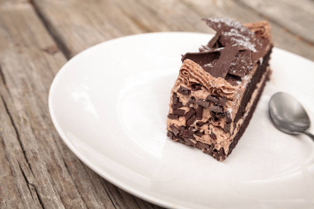 istock Moist devils food chocolate cake called Parisian cake 851337776