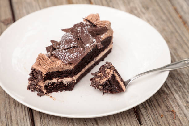 istock Moist devils food chocolate cake called Parisian cake 851337856