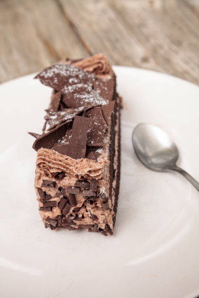 istock Moist devils food chocolate cake called Parisian cake 851338058