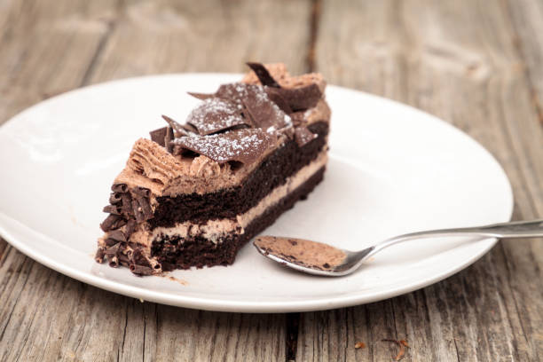 istock Moist devils food chocolate cake called Parisian cake 851340396