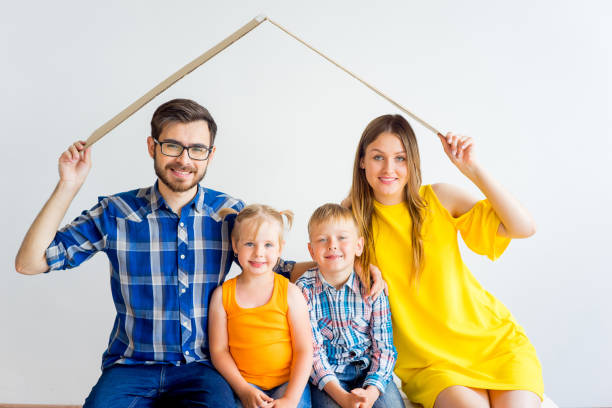 istock Family moving into new house 851384922