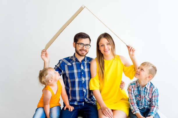 istock Family moving into new house 851384960