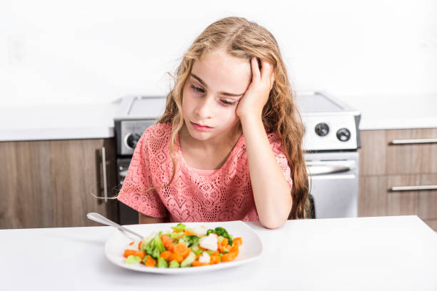 istock boring expression with fresh colorful vegetables child 851391182