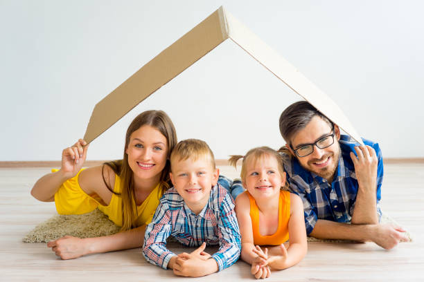 istock Family moving into new house 851393464