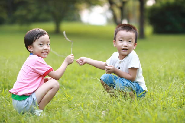 istock The children are playing in the park 851438740