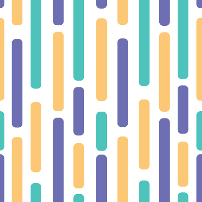 Vertical stripes pattern with purple, yellow and green color.