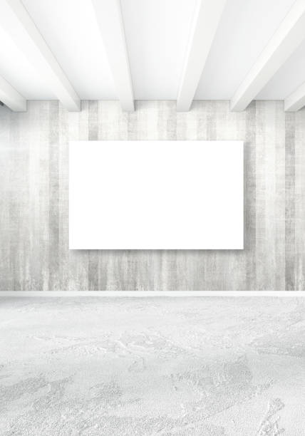 istock White bedroom minimal style Interior design with wood wall and grey sofa. 3D Rendering. 3D illustration 851459218