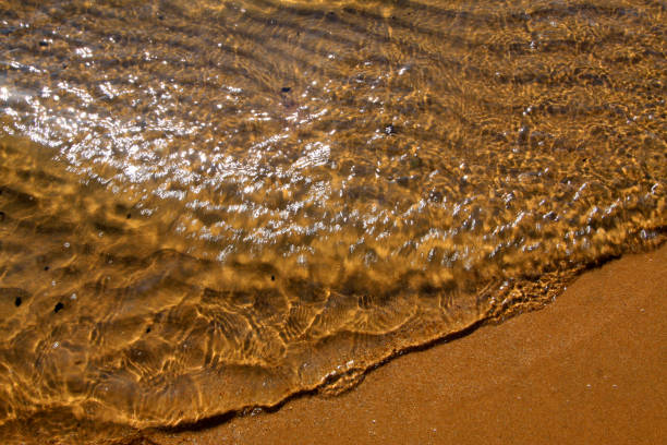 istock Transparent beach, closeup of photo 851462856
