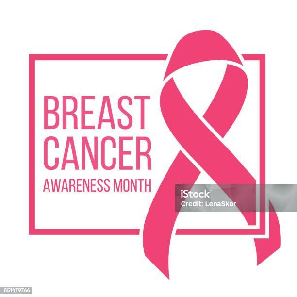 Breast Cancer Awareness Stock Illustration - Download Image Now - Ribbon - Sewing Item, Award Ribbon, Cancer - Illness