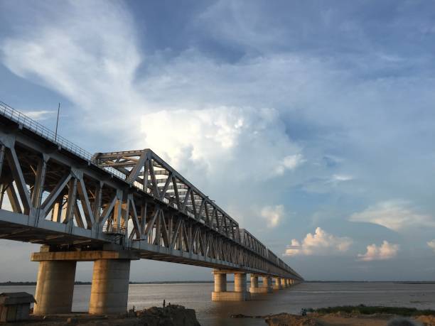 istock Rail Road Bridge over Ganga in Dhigha,patna,BIHAR< 2016> 851487324
