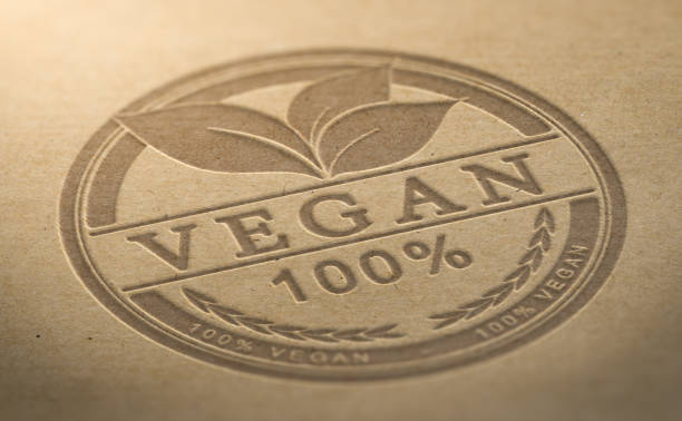 vegan product certified - 100 percent fotos imagens e fotografias de stock