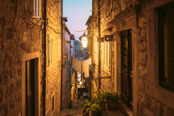 A street in Dubrovnik's Old Town