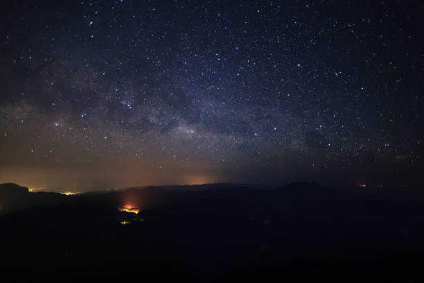 istock milky way galaxy with stars and space dust in the universe 851514582