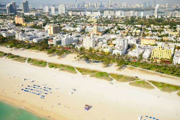 istock Miami Beach aerial view 851544250