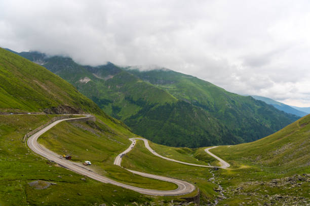 istock Amazing road in the mountains 851547412