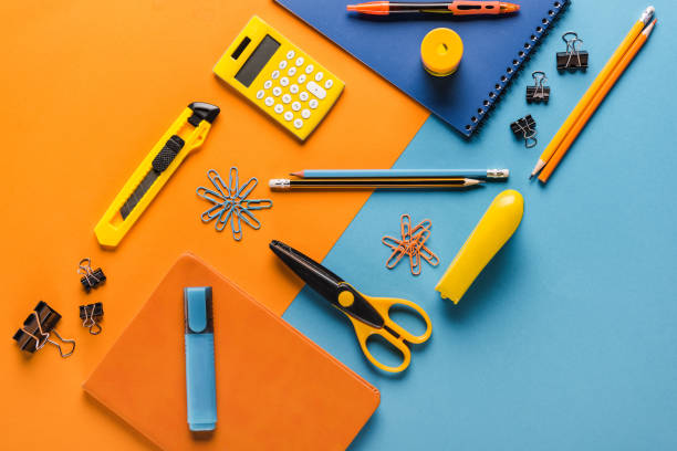 istock school supplies with calculator 851548474
