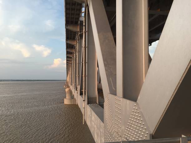 istock Rail Road Bridge over Ganga in Dhigha,patna,BIHAR< 2016> 851548788