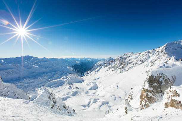 istock Winter landscape of the mountains in Austria 851556924