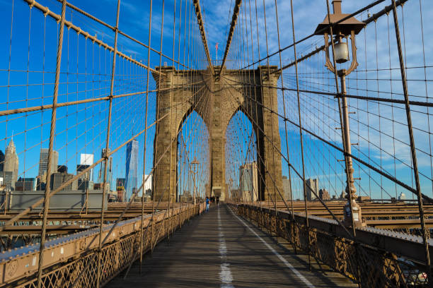 istock The joists of the Brooklyn Bridge 851570532
