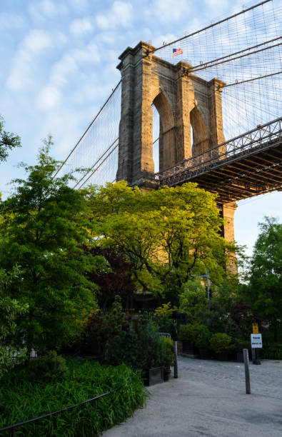 istock A pillar of the Brooklyn Bridge 851570856