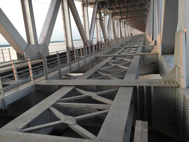 istock Rail Road Bridge over Ganga in Dhigha,patna,BIHAR< 2016> 851574678