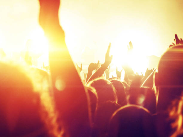 istock Concert crowd in front of a live stage 851580074