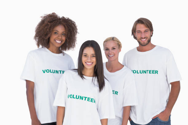 istock Happy group of volunteers 851586192