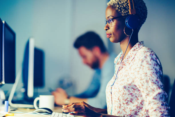istock Portait of software designer working in office 851666720