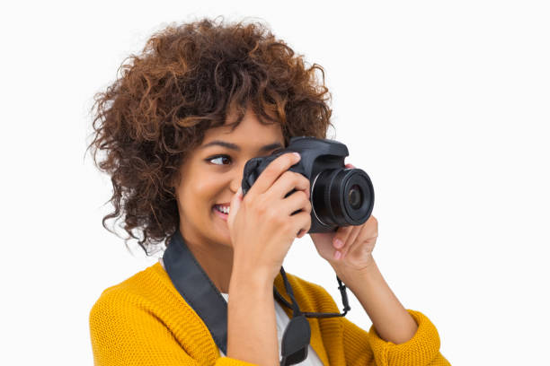 istock Pretty girl taking a photo 851675032
