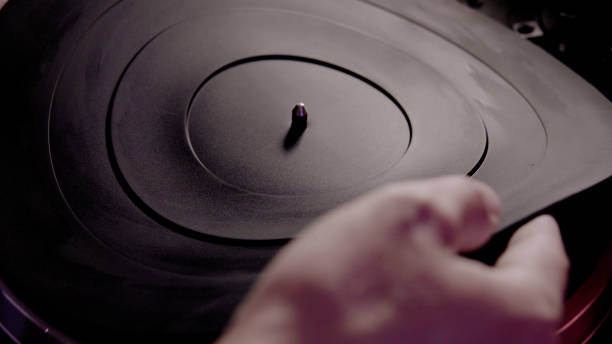 istock rubber mat for vinyl player close-up 851675654
